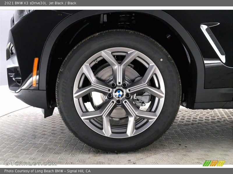 Jet Black / Black 2021 BMW X3 sDrive30i