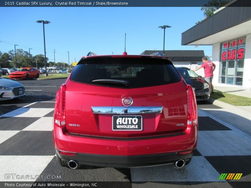 Crystal Red Tintcoat / Shale/Brownstone 2015 Cadillac SRX Luxury