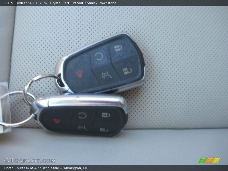 Crystal Red Tintcoat / Shale/Brownstone 2015 Cadillac SRX Luxury