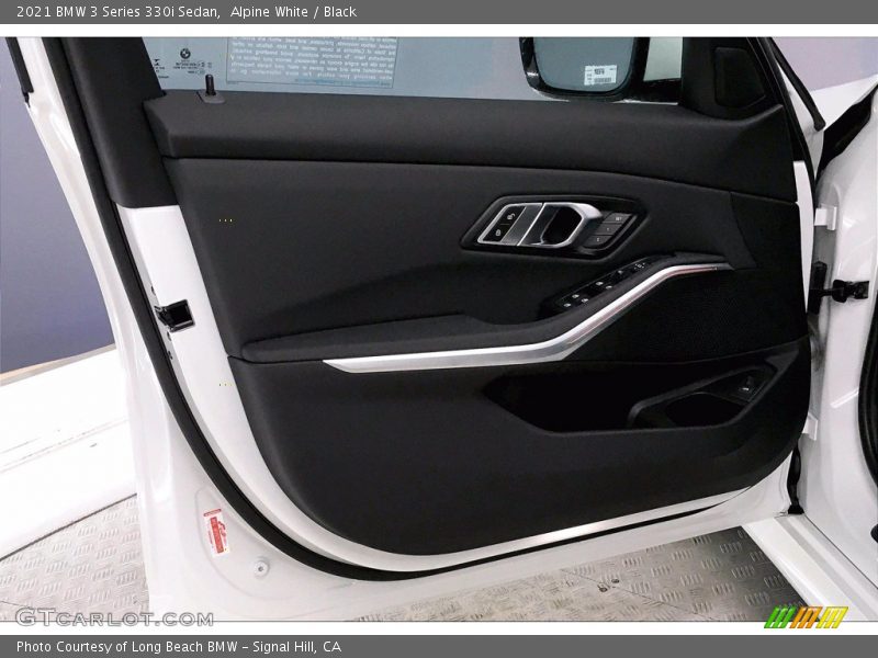 Alpine White / Black 2021 BMW 3 Series 330i Sedan