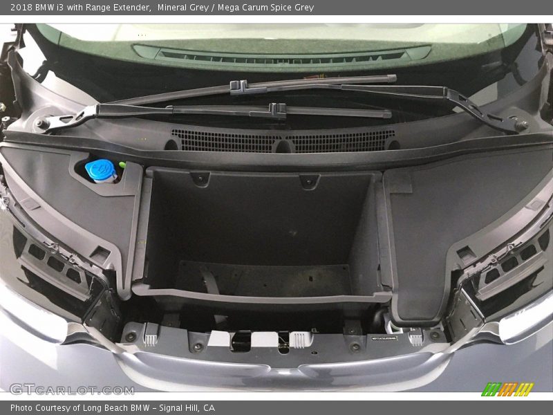 Mineral Grey / Mega Carum Spice Grey 2018 BMW i3 with Range Extender