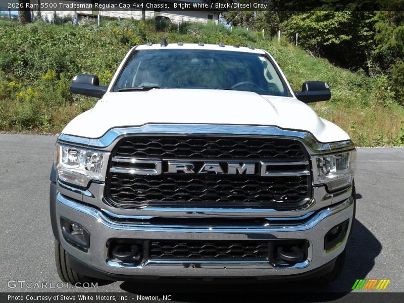 Bright White / Black/Diesel Gray 2020 Ram 5500 Tradesman Regular Cab 4x4 Chassis