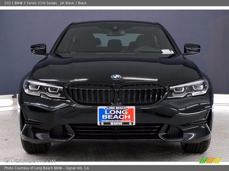 Jet Black / Black 2021 BMW 3 Series 330i Sedan