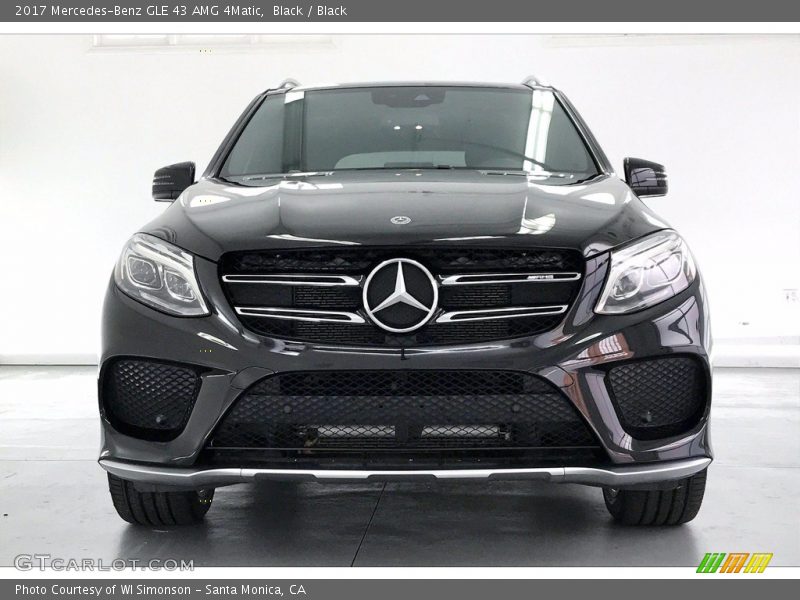 Black / Black 2017 Mercedes-Benz GLE 43 AMG 4Matic