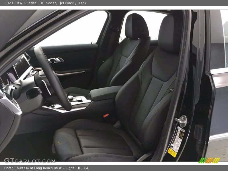 Jet Black / Black 2021 BMW 3 Series 330i Sedan