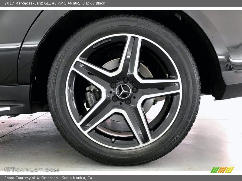 Black / Black 2017 Mercedes-Benz GLE 43 AMG 4Matic