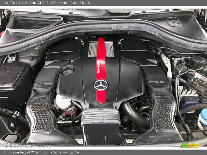Black / Black 2017 Mercedes-Benz GLE 43 AMG 4Matic