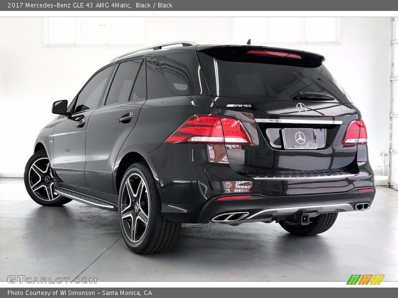 Black / Black 2017 Mercedes-Benz GLE 43 AMG 4Matic