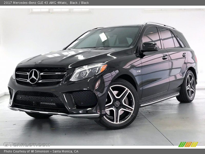 Black / Black 2017 Mercedes-Benz GLE 43 AMG 4Matic