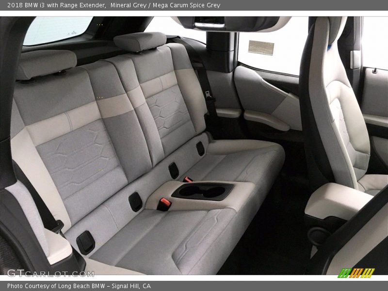 Mineral Grey / Mega Carum Spice Grey 2018 BMW i3 with Range Extender