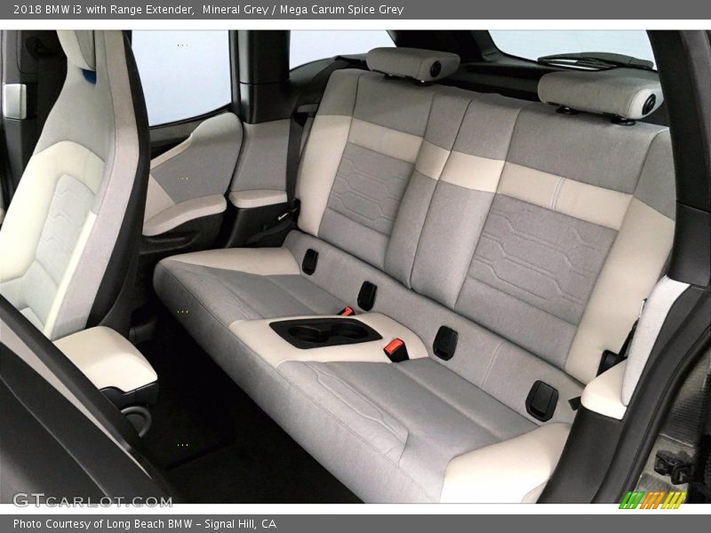 Mineral Grey / Mega Carum Spice Grey 2018 BMW i3 with Range Extender