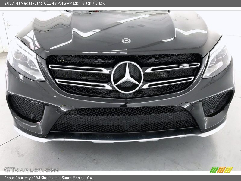Black / Black 2017 Mercedes-Benz GLE 43 AMG 4Matic
