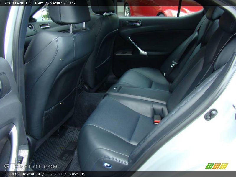 Mercury Metallic / Black 2008 Lexus IS F