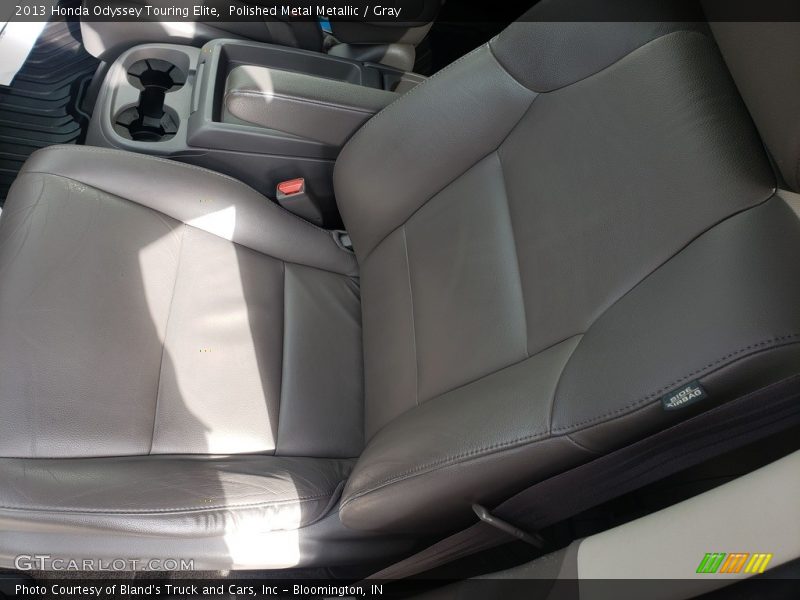 Polished Metal Metallic / Gray 2013 Honda Odyssey Touring Elite