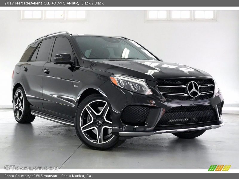 Black / Black 2017 Mercedes-Benz GLE 43 AMG 4Matic
