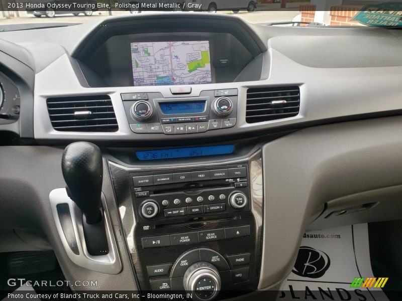 Polished Metal Metallic / Gray 2013 Honda Odyssey Touring Elite
