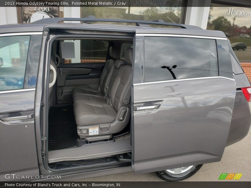 Polished Metal Metallic / Gray 2013 Honda Odyssey Touring Elite