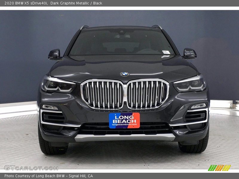 Dark Graphite Metallic / Black 2020 BMW X5 sDrive40i