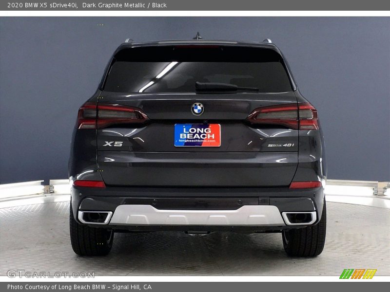 Dark Graphite Metallic / Black 2020 BMW X5 sDrive40i