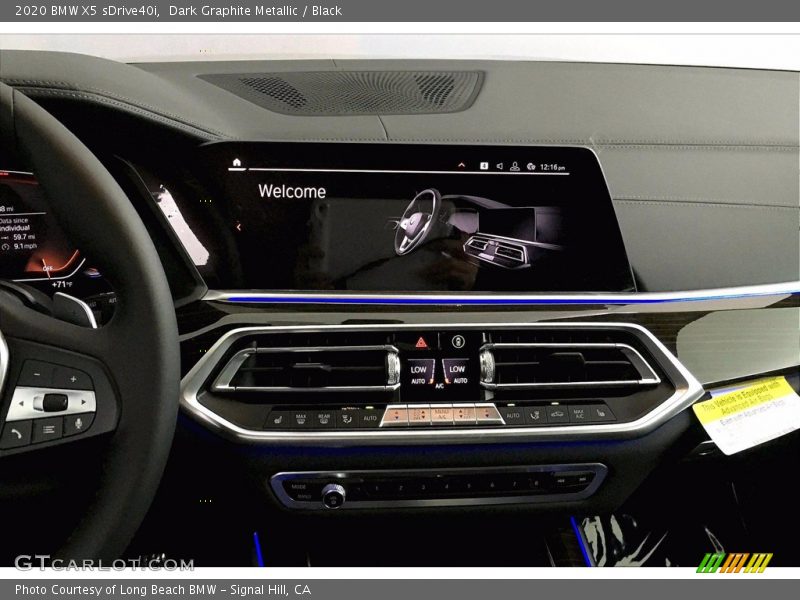 Dark Graphite Metallic / Black 2020 BMW X5 sDrive40i