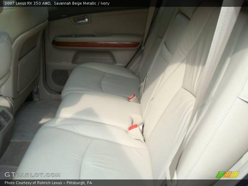 Savannah Beige Metallic / Ivory 2007 Lexus RX 350 AWD