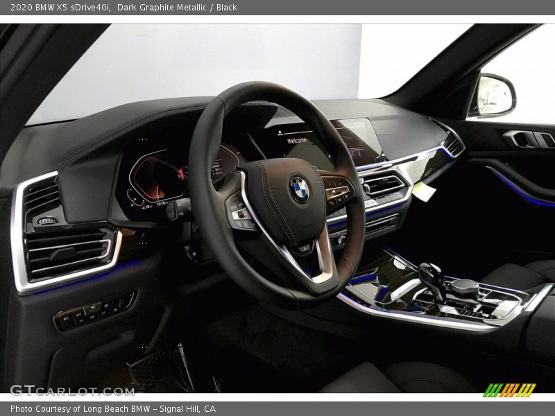 Dark Graphite Metallic / Black 2020 BMW X5 sDrive40i