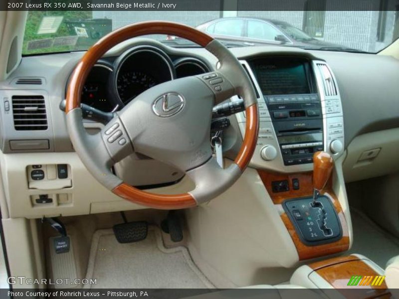 Savannah Beige Metallic / Ivory 2007 Lexus RX 350 AWD
