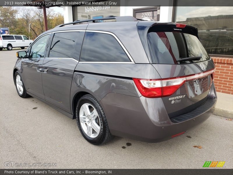 Polished Metal Metallic / Gray 2013 Honda Odyssey Touring Elite