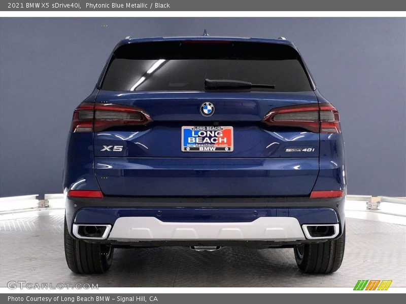 Phytonic Blue Metallic / Black 2021 BMW X5 sDrive40i