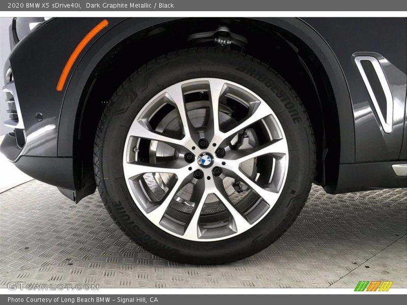 Dark Graphite Metallic / Black 2020 BMW X5 sDrive40i