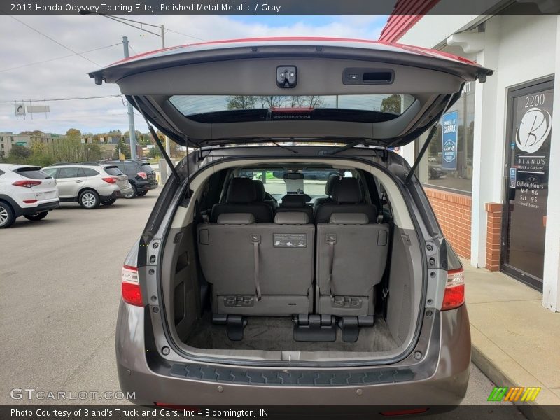 Polished Metal Metallic / Gray 2013 Honda Odyssey Touring Elite