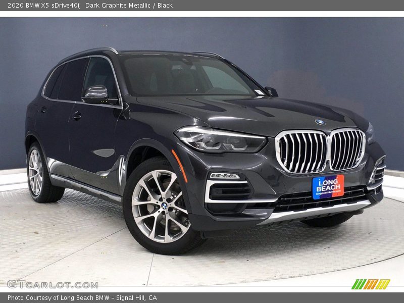 Dark Graphite Metallic / Black 2020 BMW X5 sDrive40i