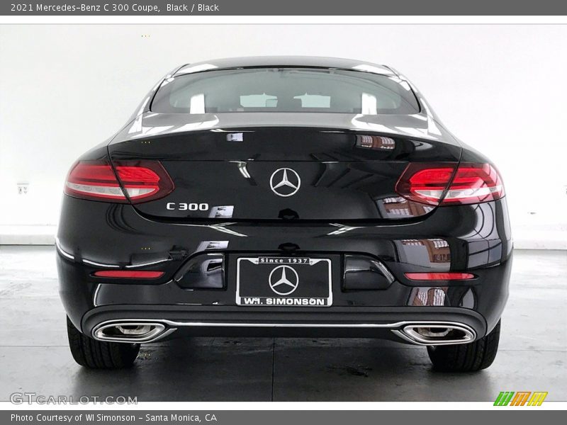 Black / Black 2021 Mercedes-Benz C 300 Coupe