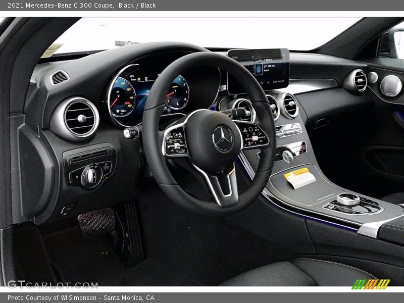 Dashboard of 2021 C 300 Coupe