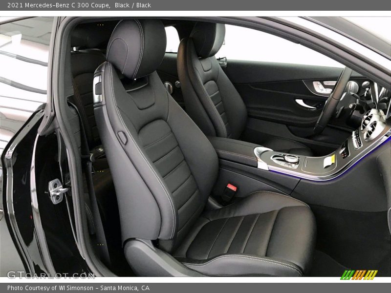  2021 C 300 Coupe Black Interior
