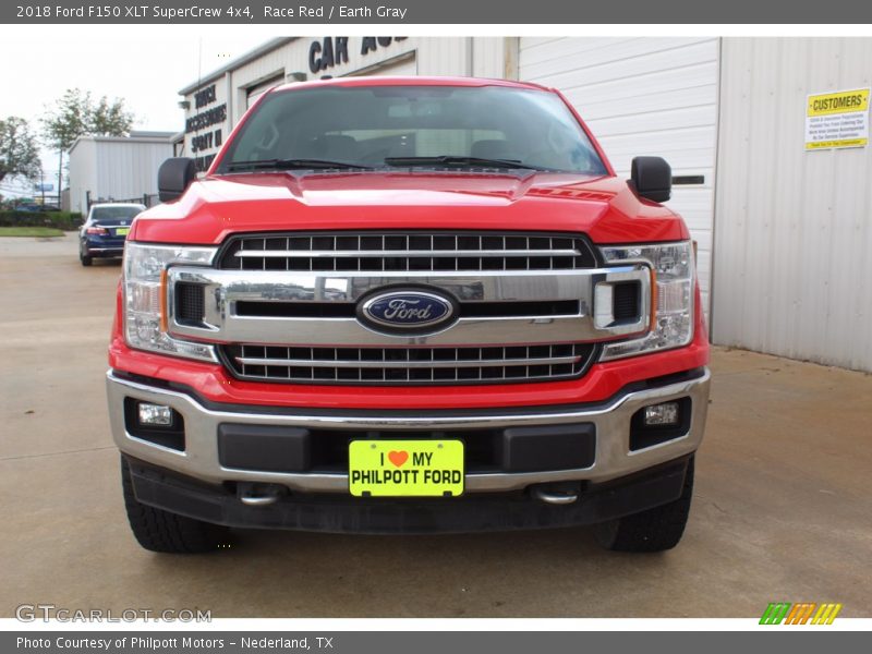 Race Red / Earth Gray 2018 Ford F150 XLT SuperCrew 4x4