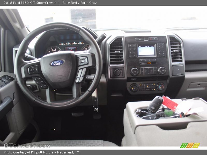 Race Red / Earth Gray 2018 Ford F150 XLT SuperCrew 4x4