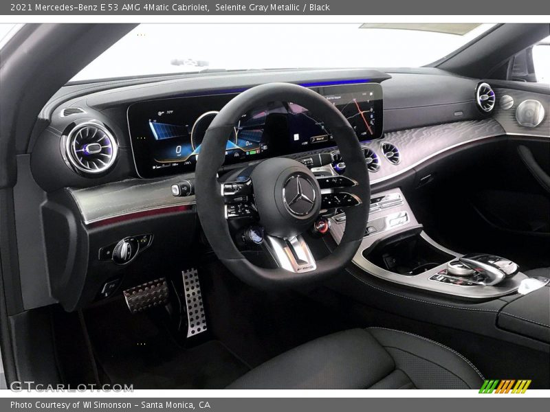 Dashboard of 2021 E 53 AMG 4Matic Cabriolet