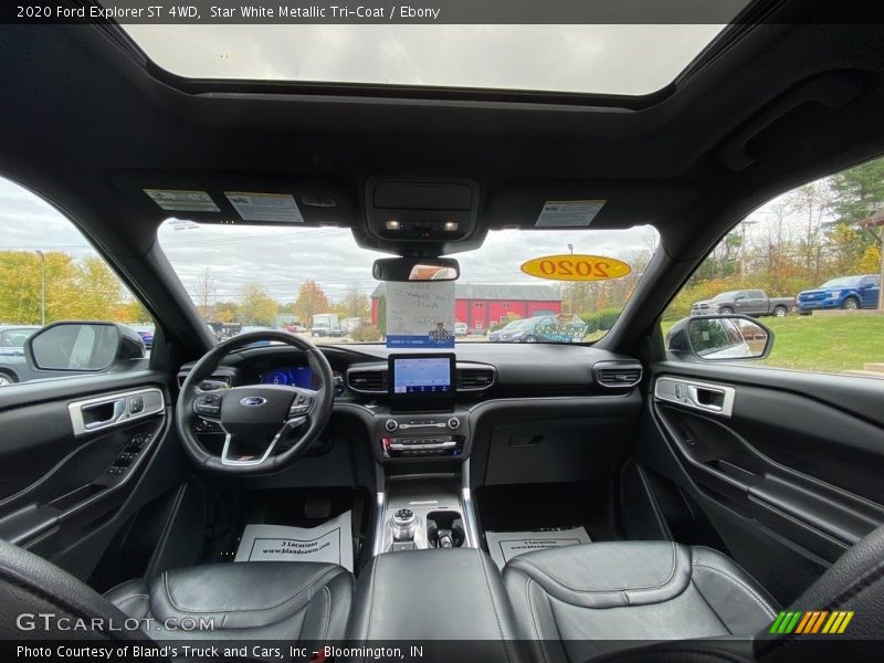 Dashboard of 2020 Explorer ST 4WD