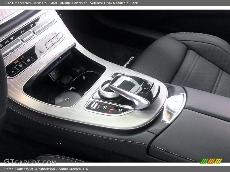 Controls of 2021 E 53 AMG 4Matic Cabriolet