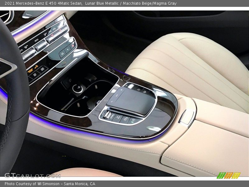 Controls of 2021 E 450 4Matic Sedan