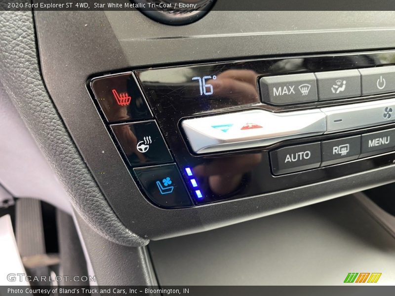 Controls of 2020 Explorer ST 4WD