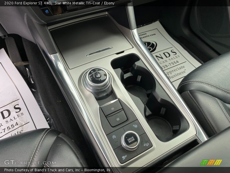 Controls of 2020 Explorer ST 4WD