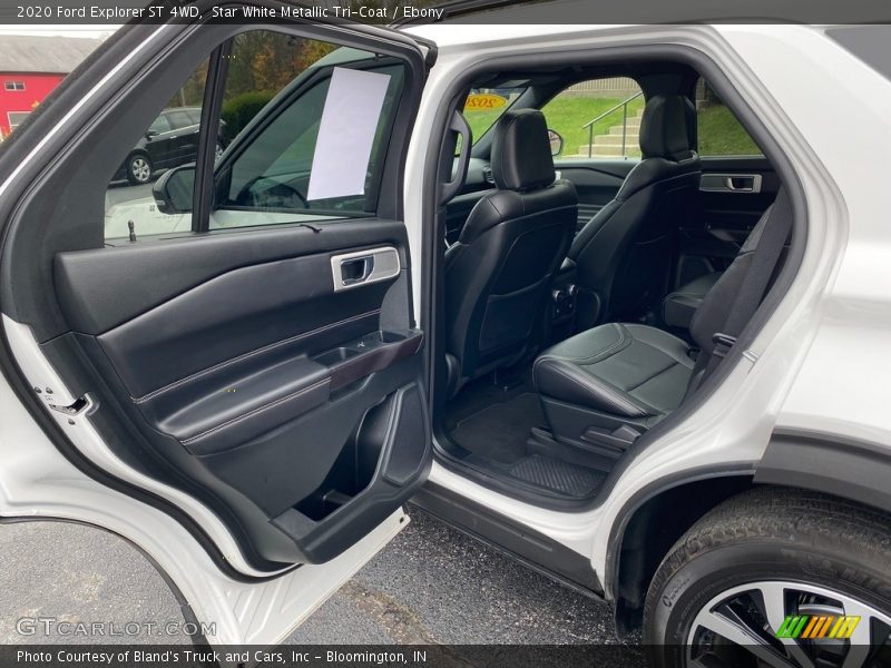Rear Seat of 2020 Explorer ST 4WD