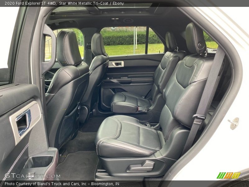 Rear Seat of 2020 Explorer ST 4WD