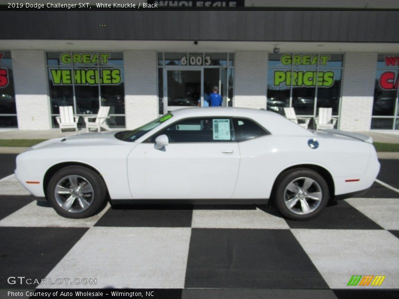 White Knuckle / Black 2019 Dodge Challenger SXT