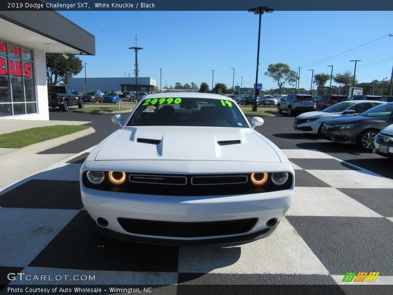 White Knuckle / Black 2019 Dodge Challenger SXT