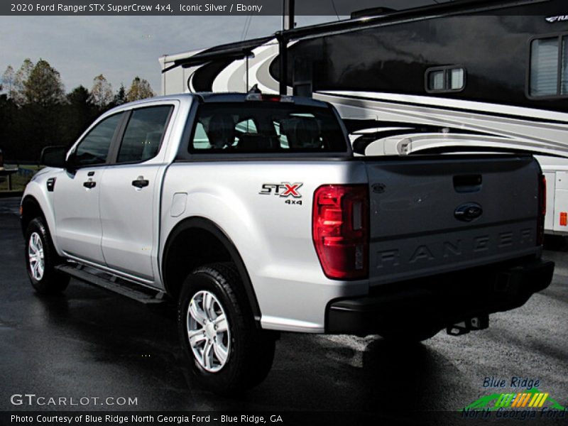 Iconic Silver / Ebony 2020 Ford Ranger STX SuperCrew 4x4