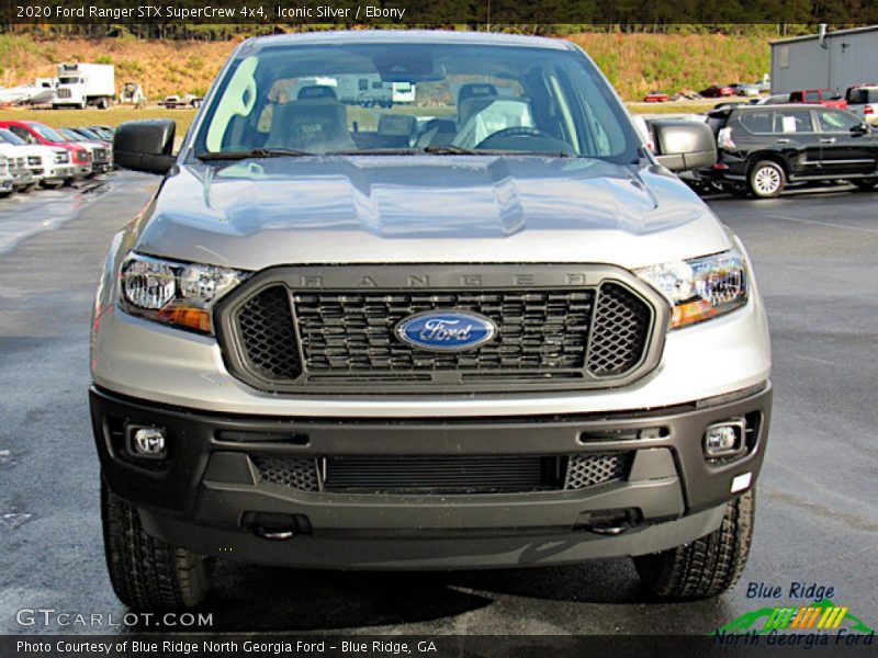 Iconic Silver / Ebony 2020 Ford Ranger STX SuperCrew 4x4