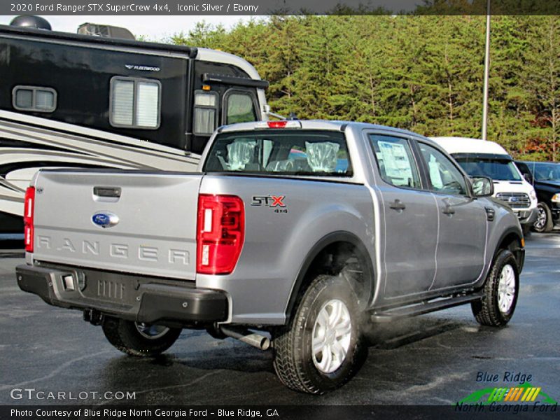Iconic Silver / Ebony 2020 Ford Ranger STX SuperCrew 4x4